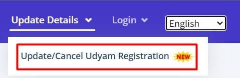 udyam-registration-update-online-option